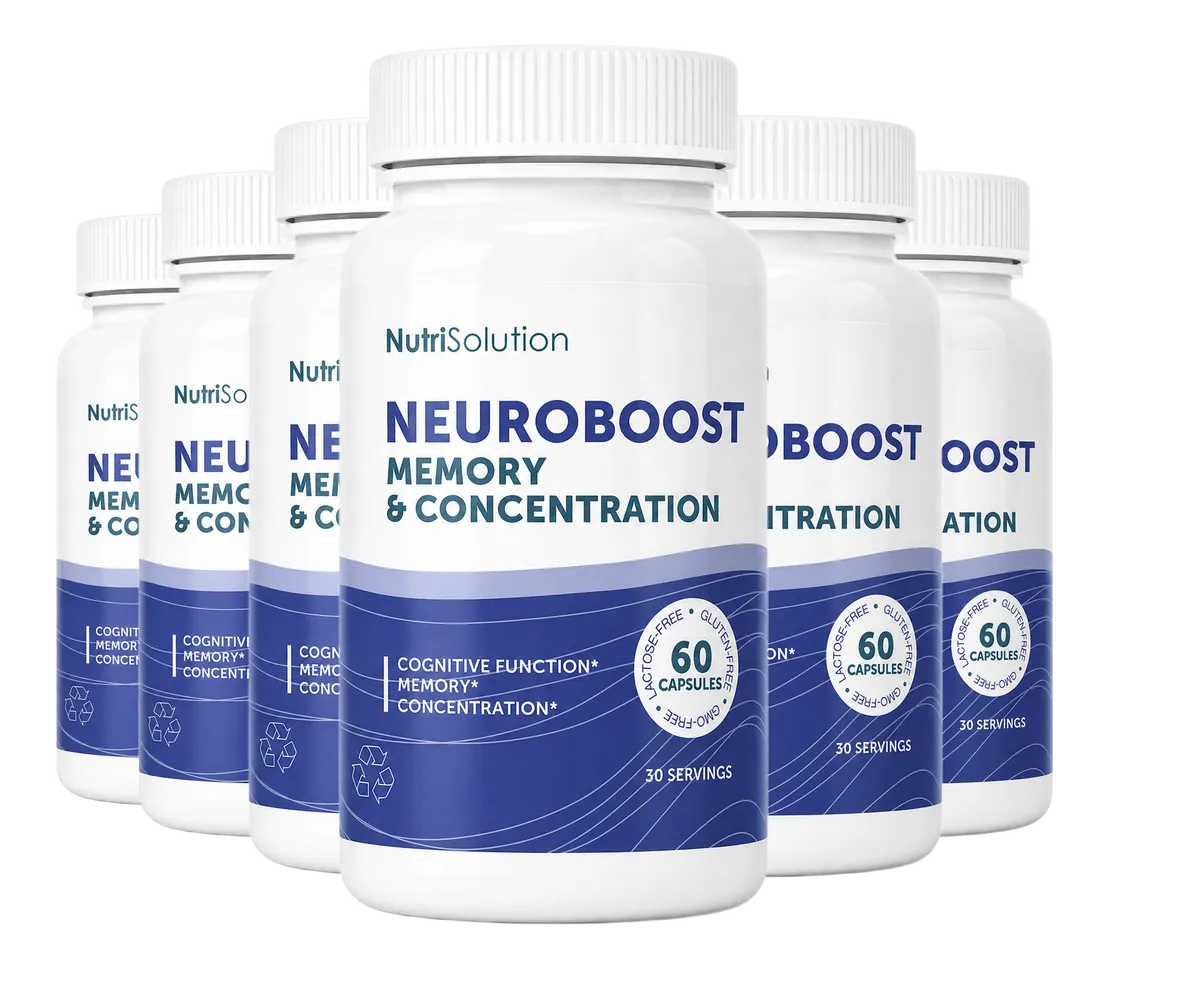 The six-bottle Neuro Boost package — a 180-day supply